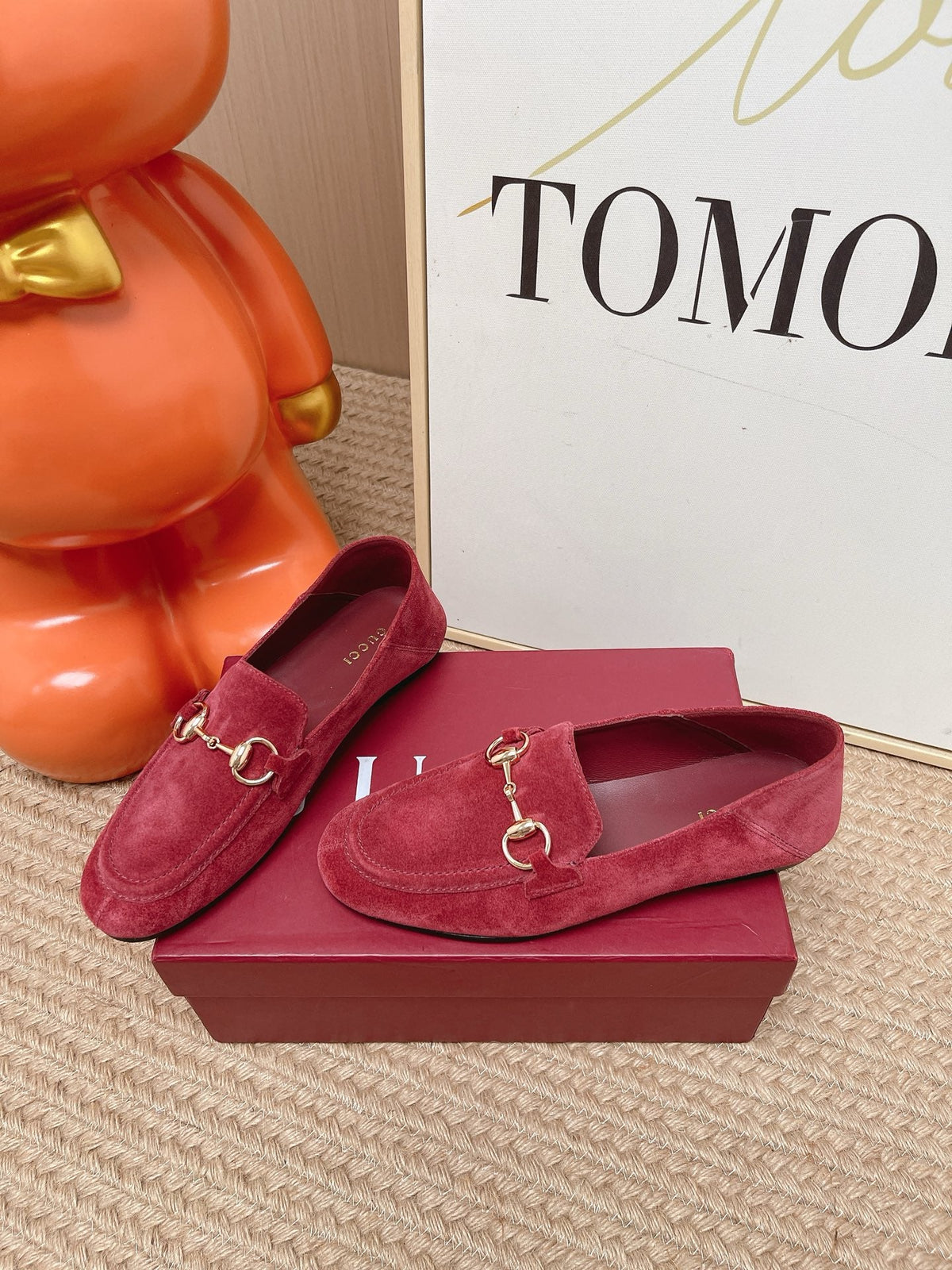 Gucci 2026 Loafers Suede Canvas 901332