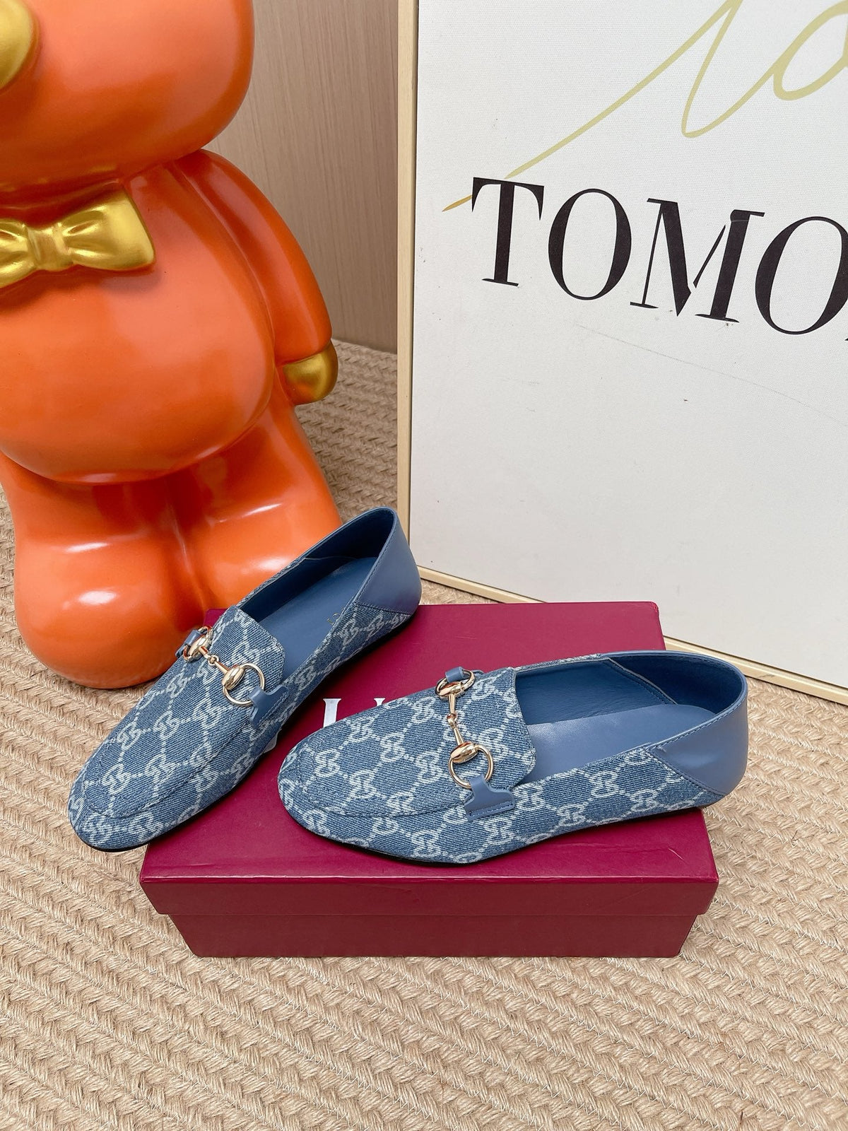 Gucci 2026 Loafers Suede Canvas 901332