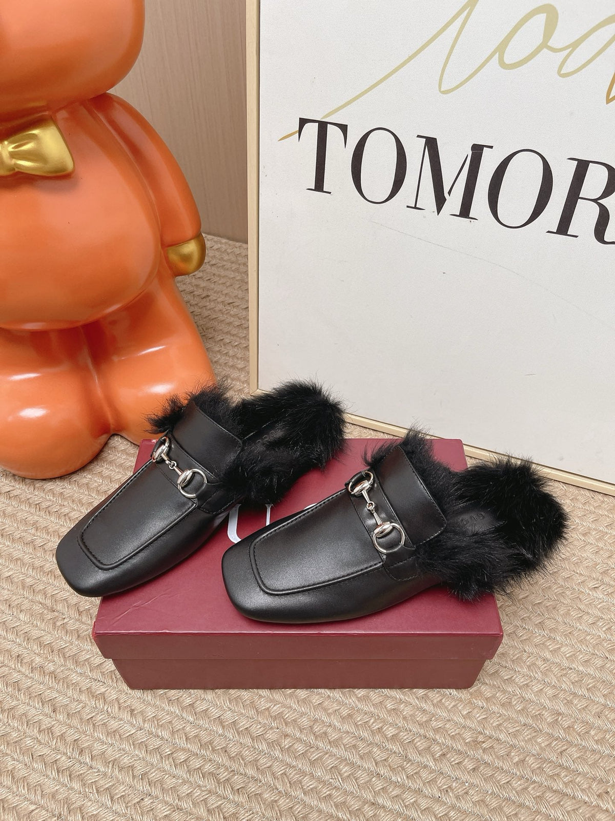 Gucci 2026 Horsebit Mule Canvas Leather 950860