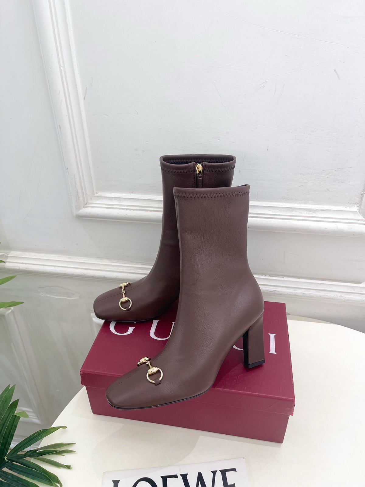 Gucci 2026 Horsebit Boots Sheepskin 946639