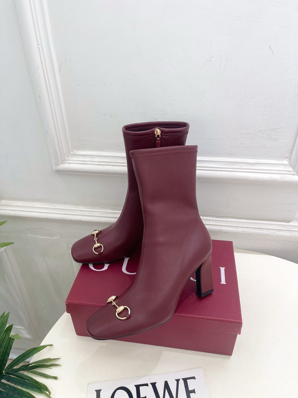 Gucci 2026 Horsebit Boots Sheepskin 946639