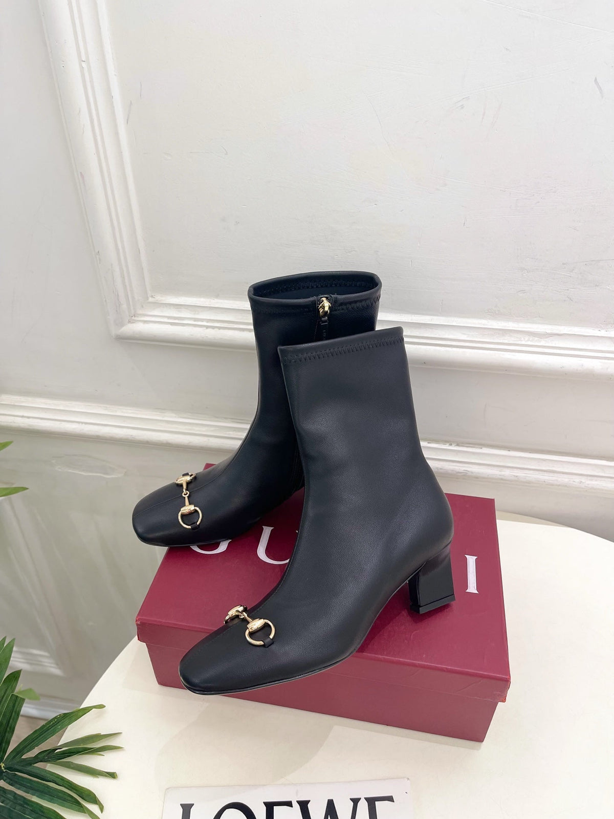 Gucci 2026 Horsebit Boots Sheepskin 946639