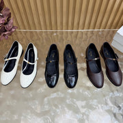 Celine 2026 City Ballet Flat Leather 949376