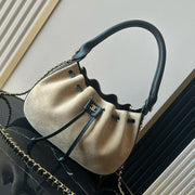 Chanel 2026 Small Hobo Bag 24cm Suede Leather