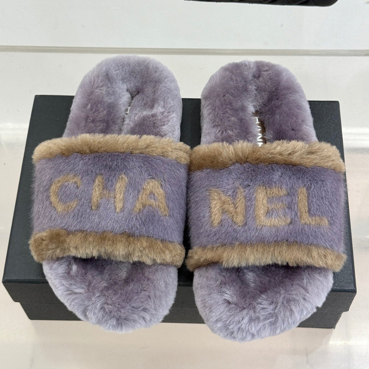 Chanel 2026 Flat Sandals Wool 188301