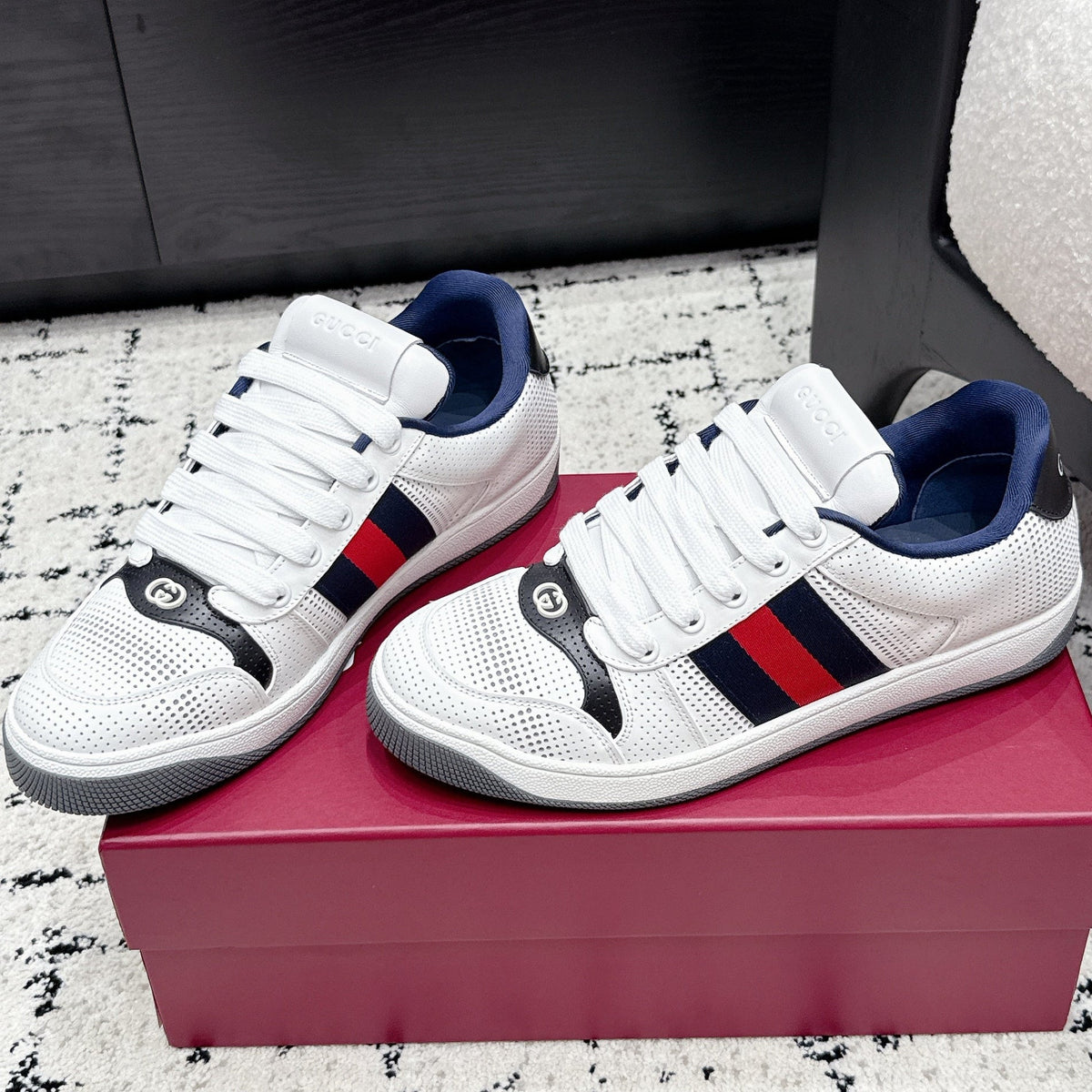 Gucci 2026 Screener Sneaker Calfskin 954945