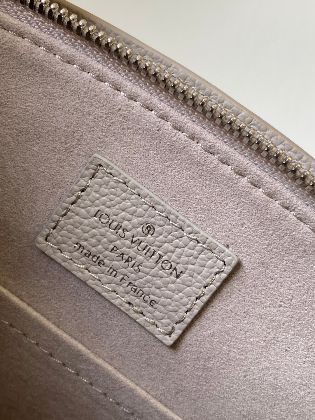 LV Petit Palais Bag Gray Cowhide 251695