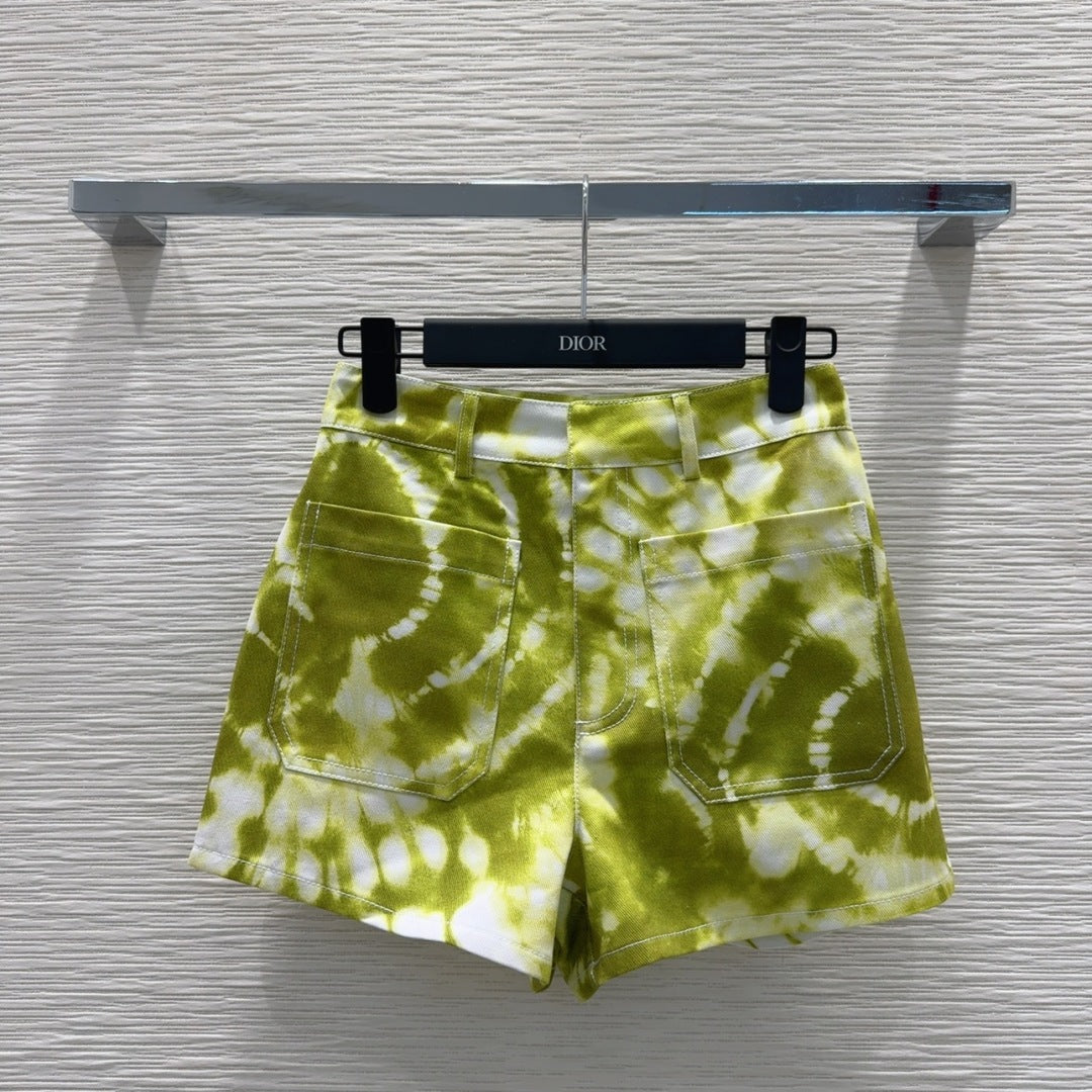 CD 25 Miss Dior Set Lime Yellow mix White Cotton