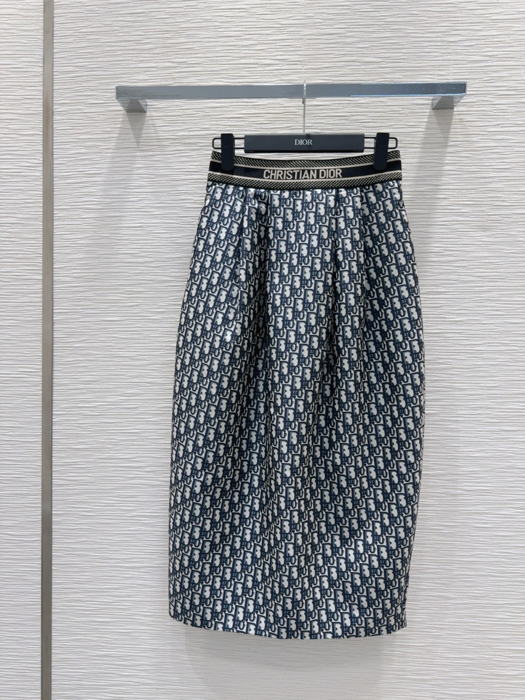 CD 2025 A-line Skirt Black Polyester
