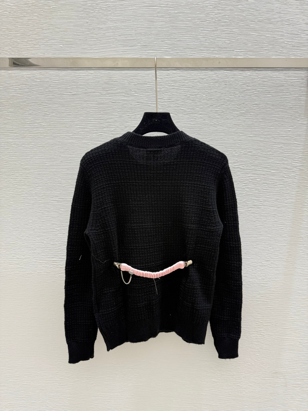 CC 25 Sweater Black Pattern Cashmere 286351