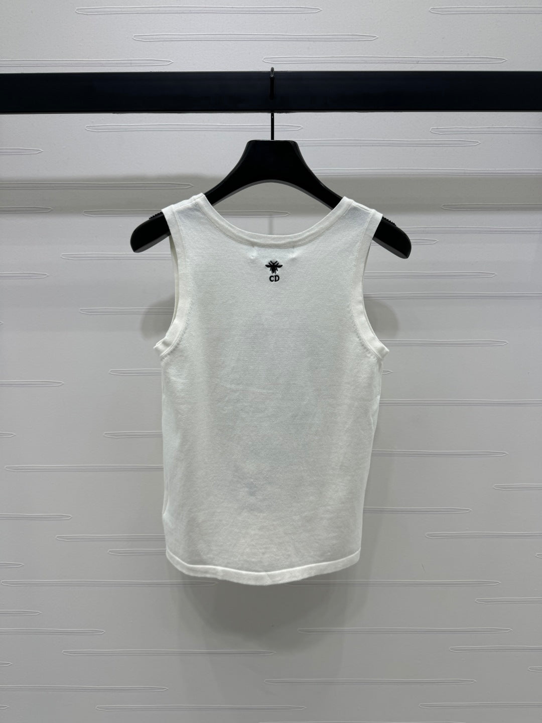 Dior 25 Tank Top White Wool 233553