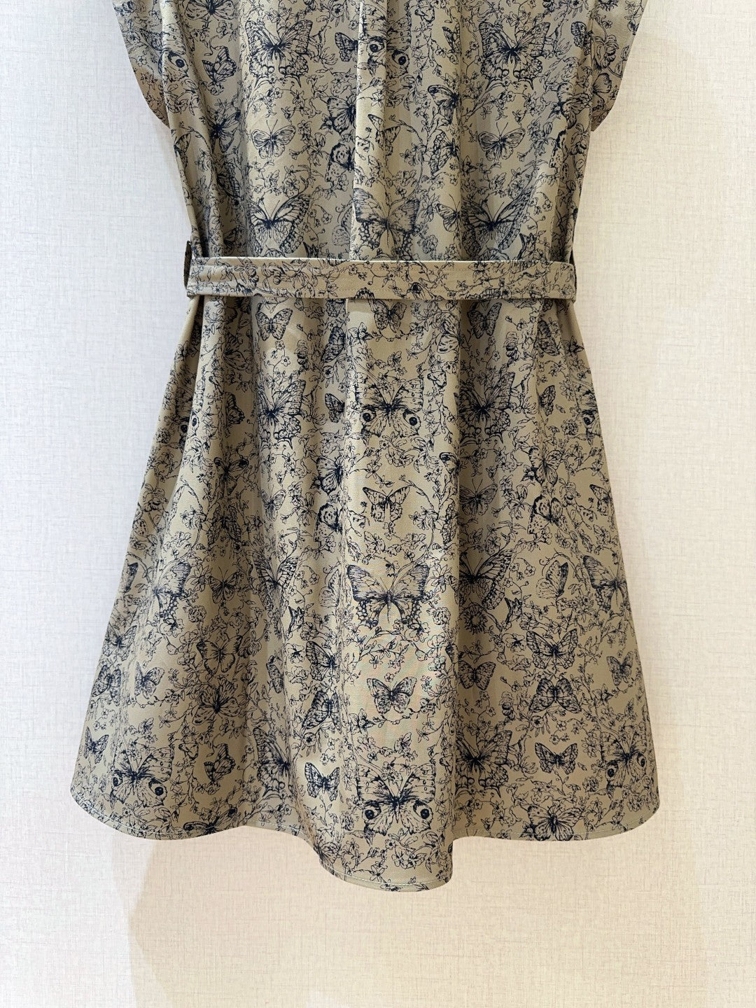 CD Butterfly Print Dress Cotton