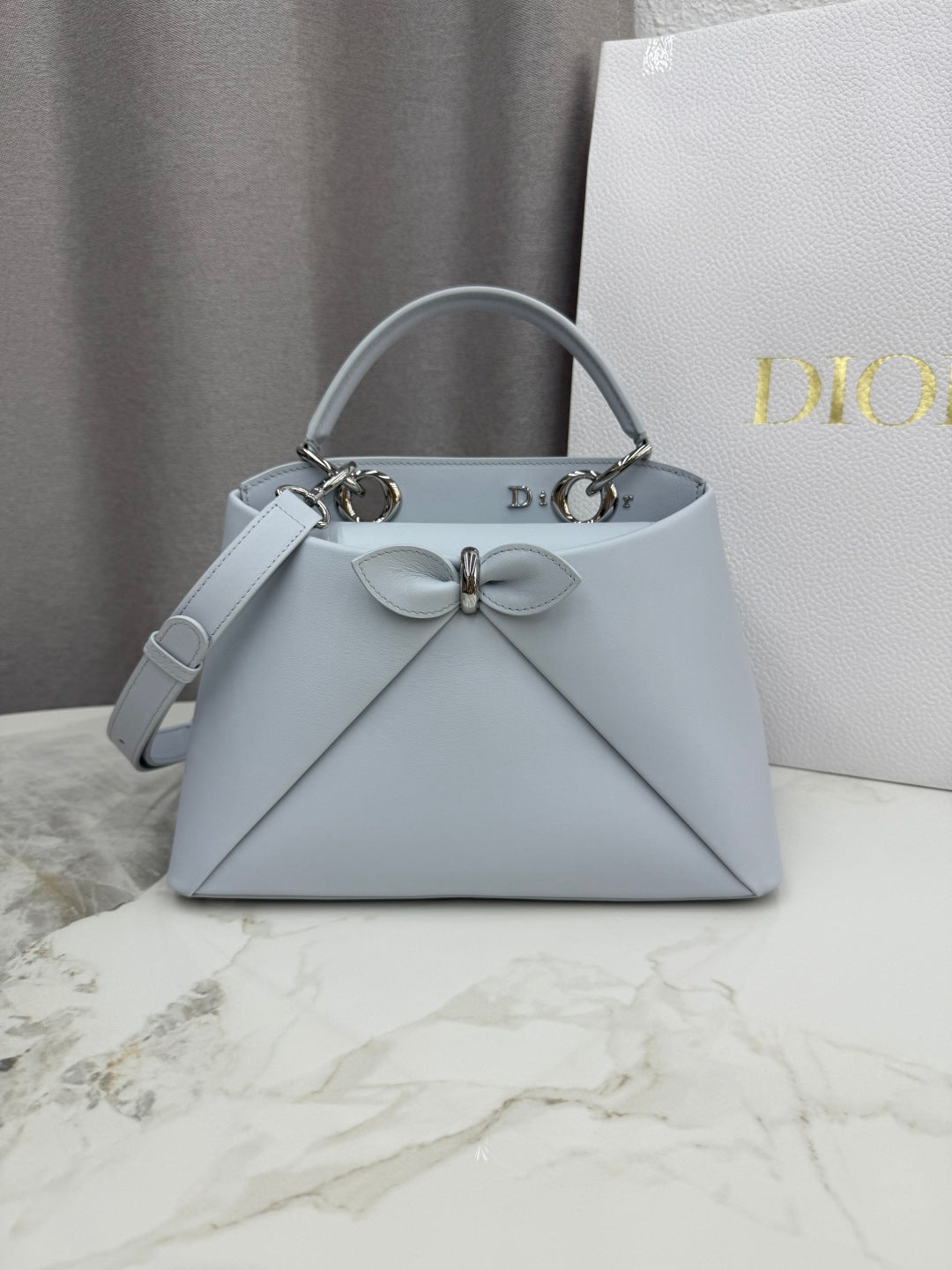 Dior 2026 Bow Bag 33.5cm Lambskin