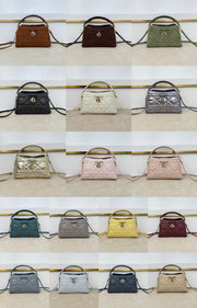 Dior 2026 Adiorable Top Handle Bag 22.5cm Suede Lambskin 166137