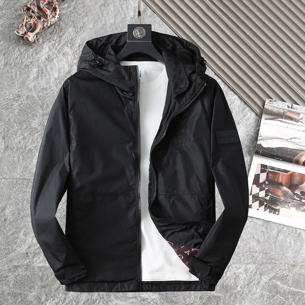 LV BLACK HOODED JACKET 238974