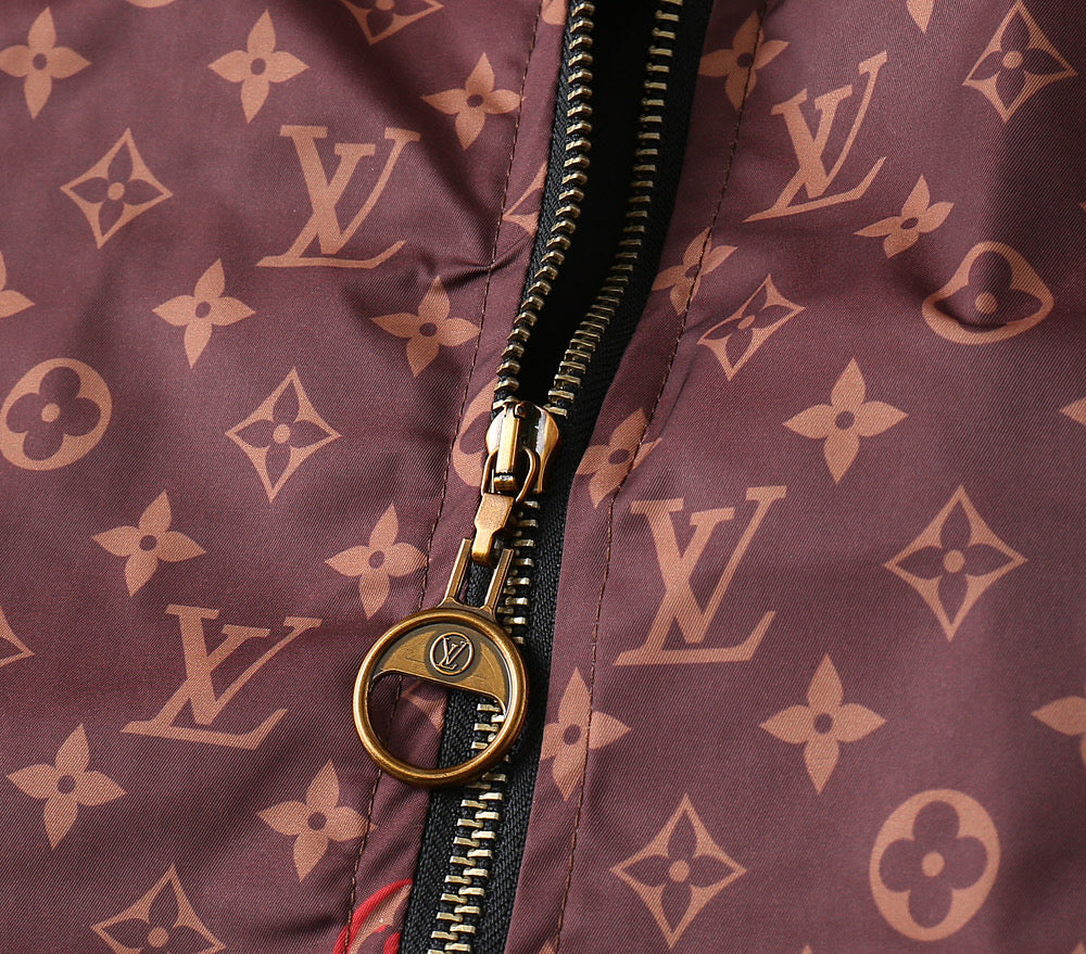 LV HOODED JACKET CONGO BROWN 238978