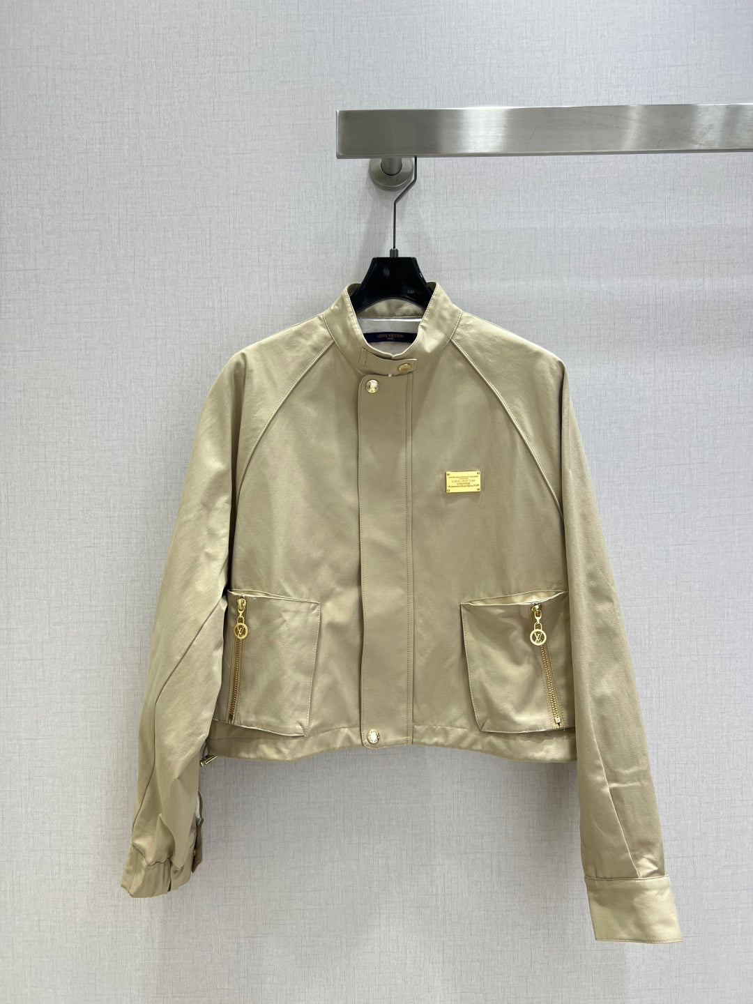 LV 25 Long-sleeved Jacket Beige Cotton Polyester 296763