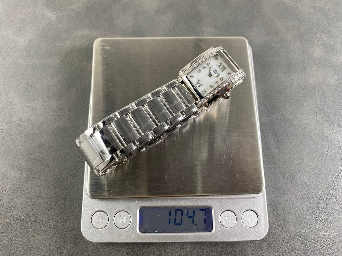 Patek Philippe Twenty 26mm Sliver Case Diamond Bezel