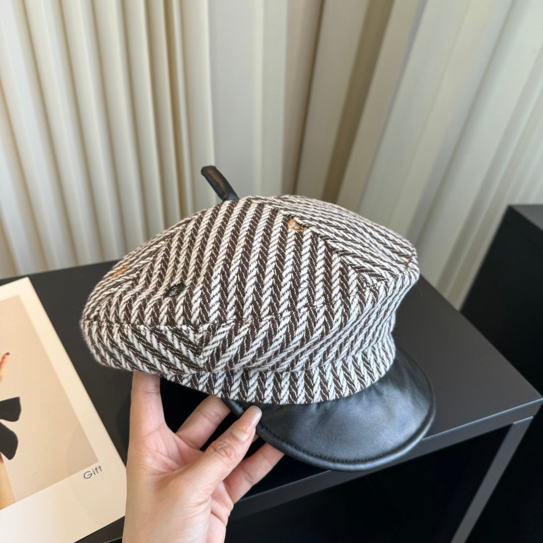 Dior 2026 Beret Hat Canvas 565691