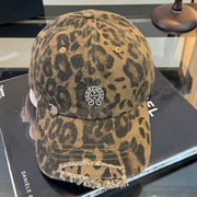 Chrome Hearts Kaki Brown Baseball Cap Hat 497924