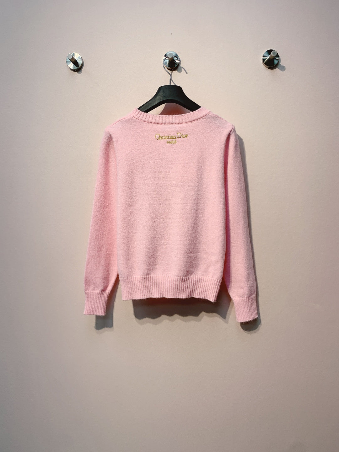 CD 25 Knit Sweater Pink Wool 320040