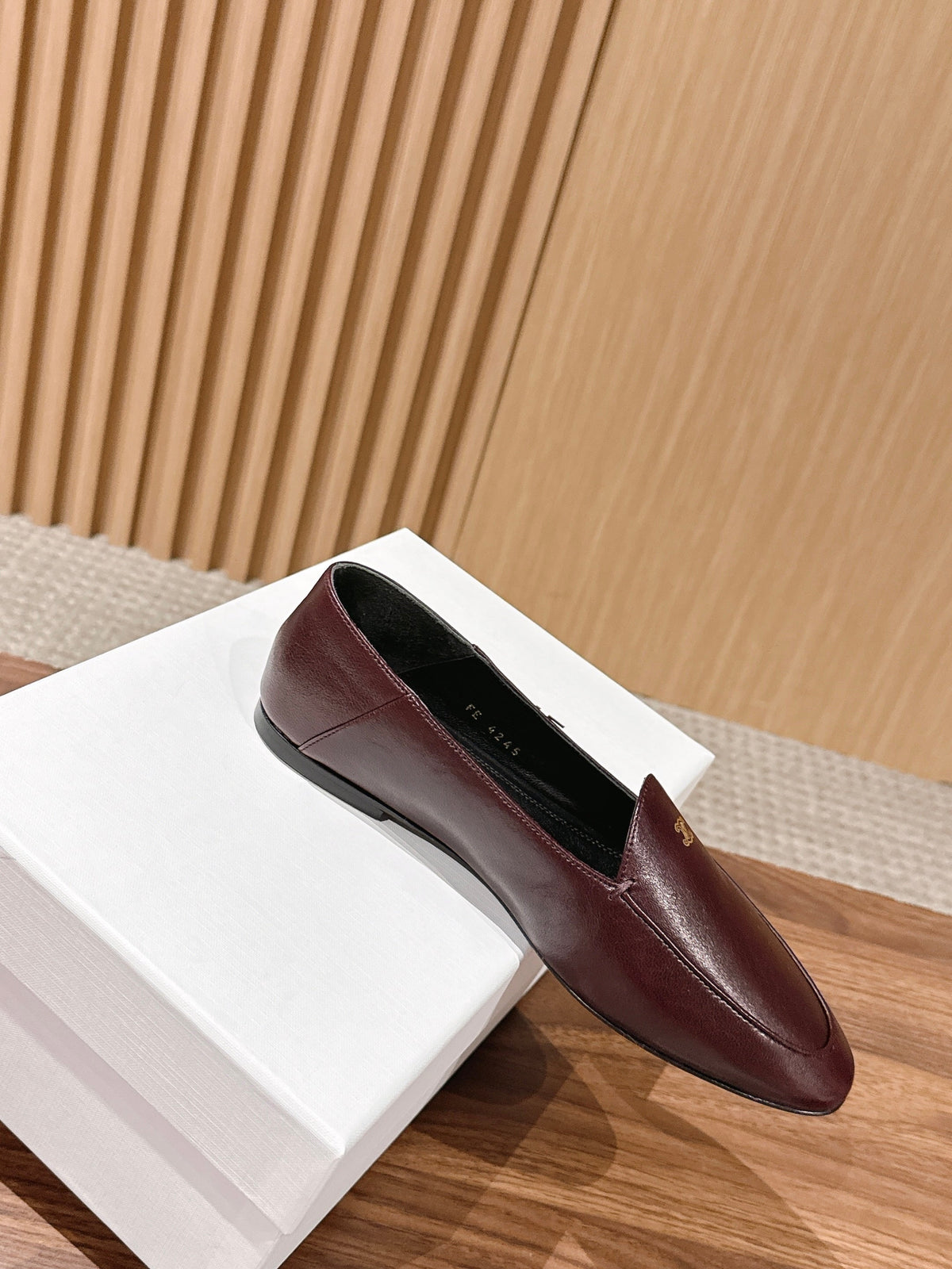 Celine 2026 Aura Loafers Leather 796593