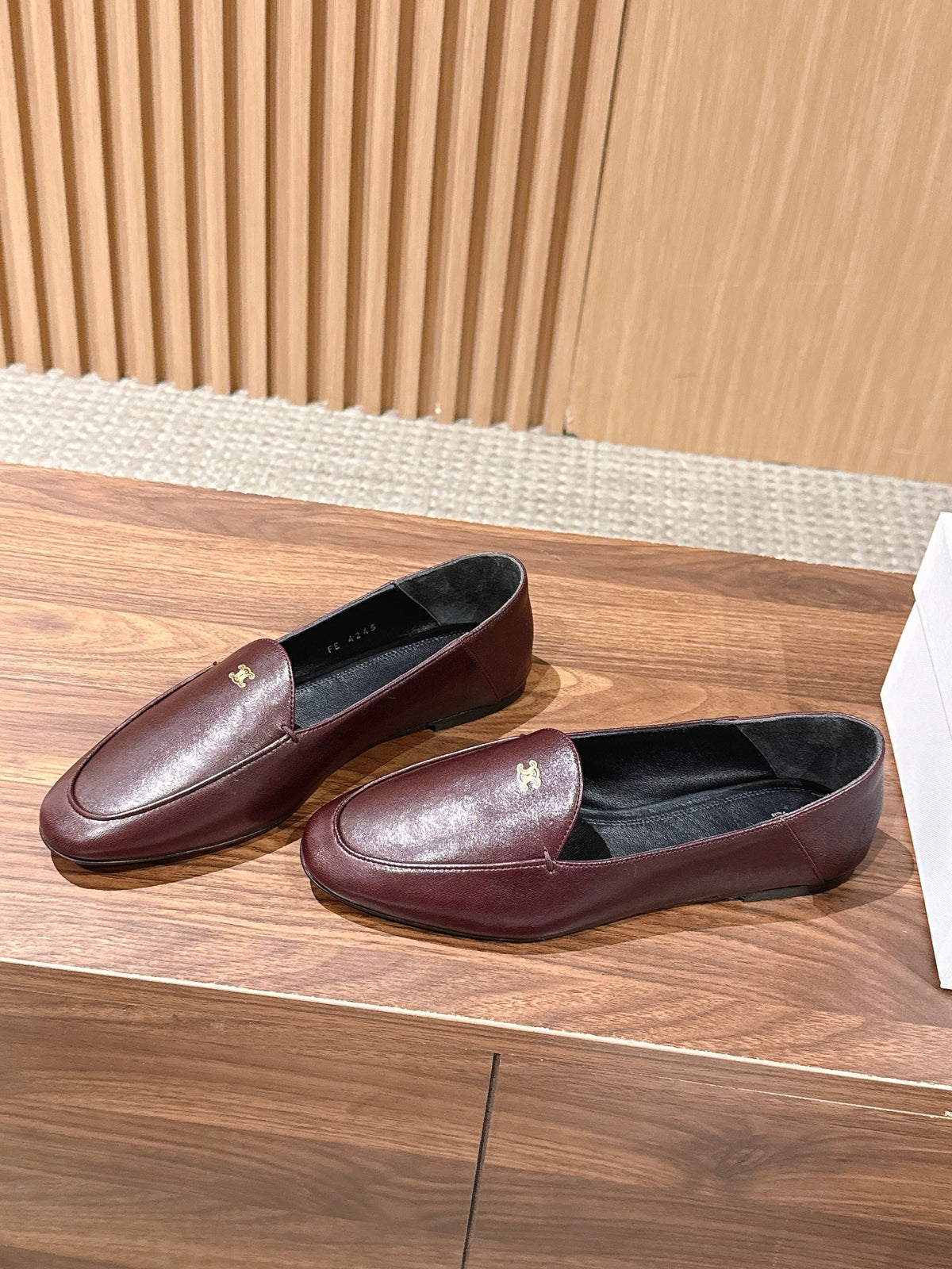 Celine 2026 Aura Loafers Leather 796593