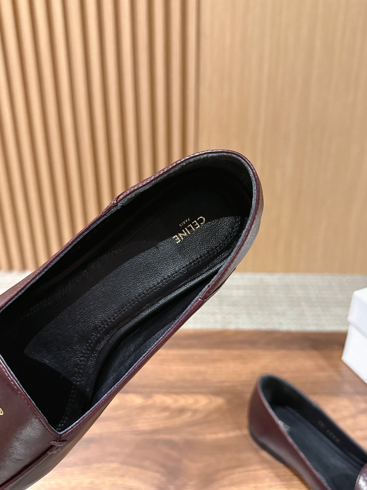 Celine 2026 Aura Loafers Leather 796593