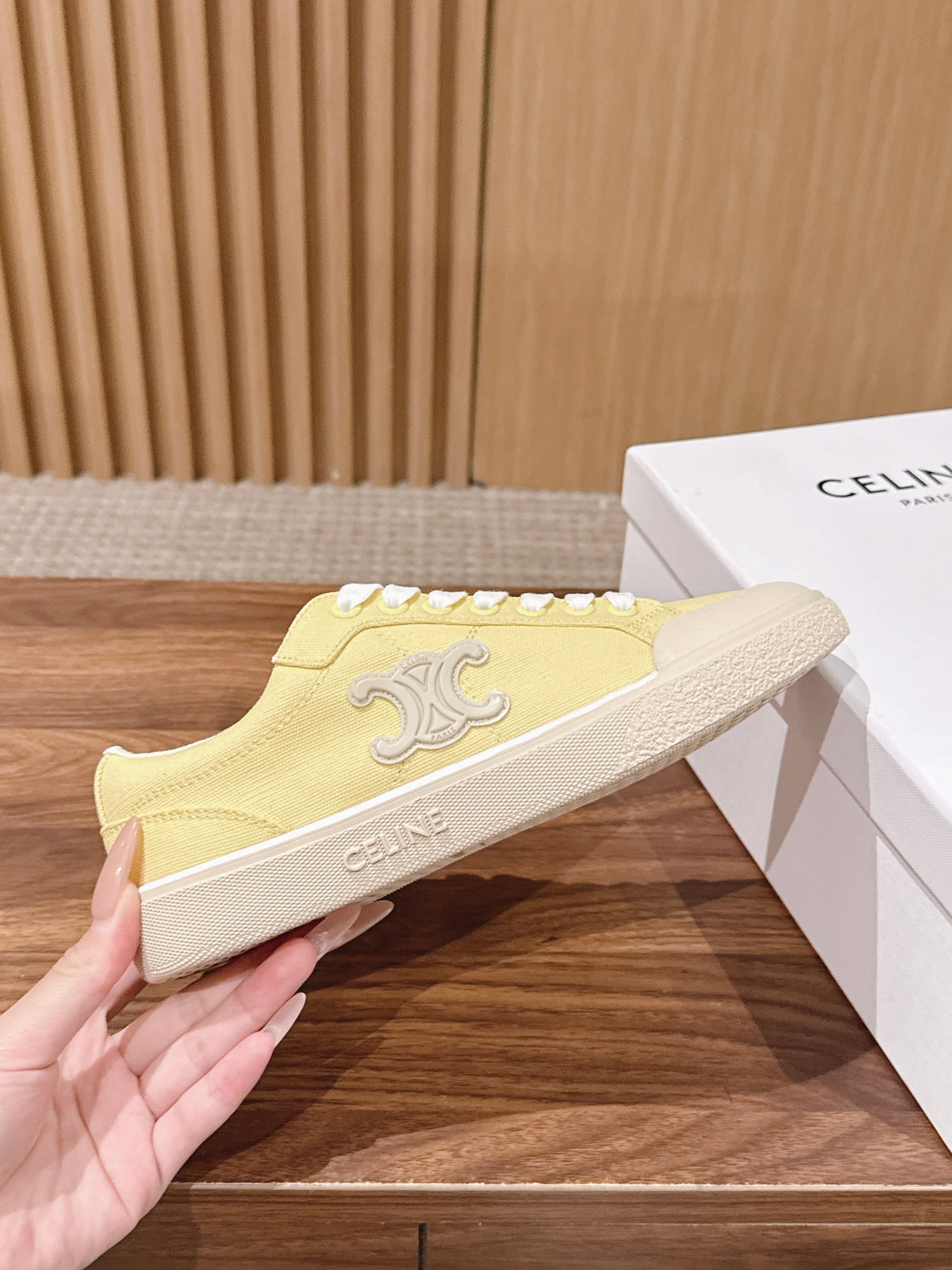 Celine 2026 Alan Triomphe Sneaker Canvas 872260