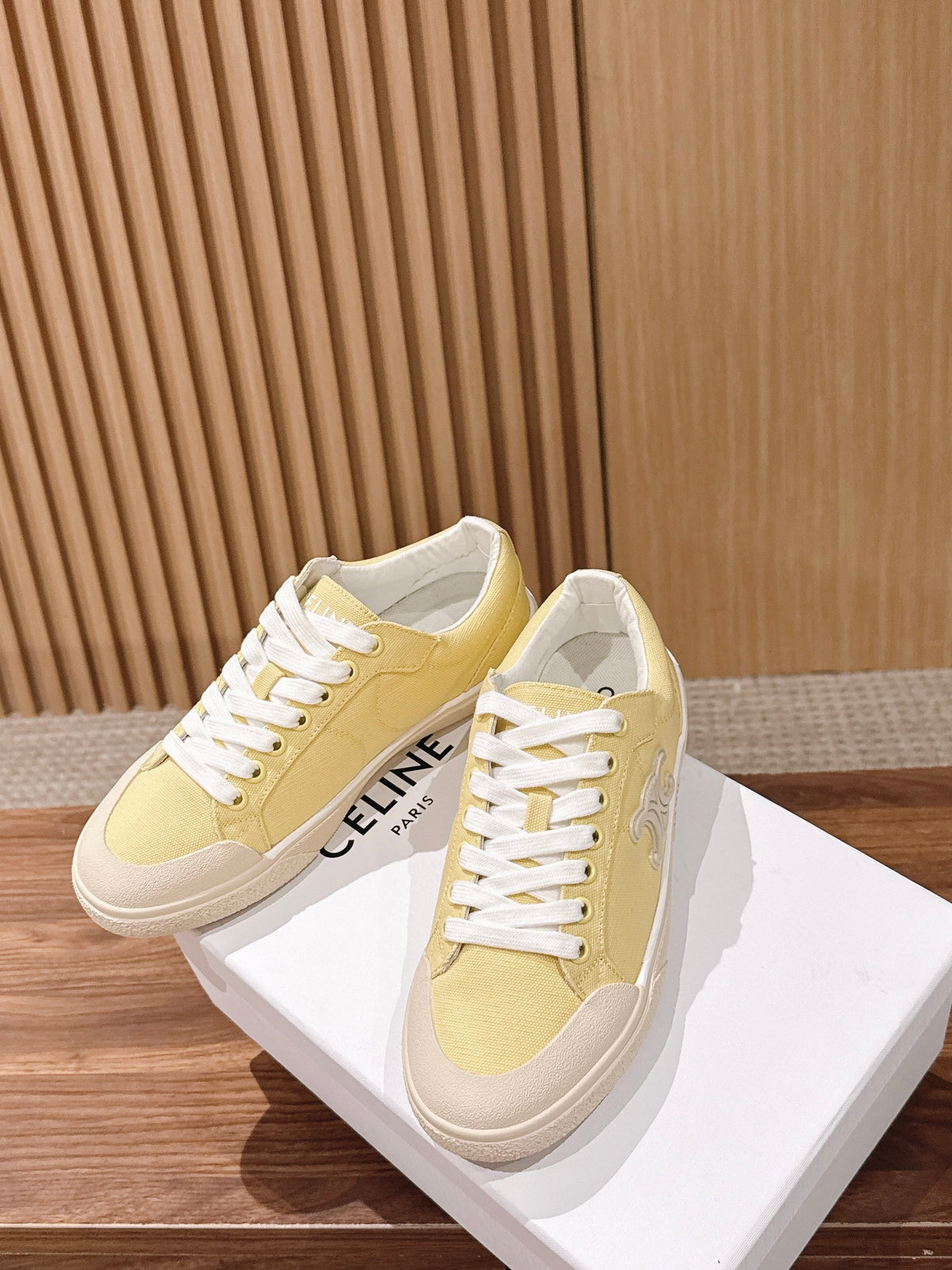 Celine 2026 Alan Triomphe Sneaker Canvas 872260