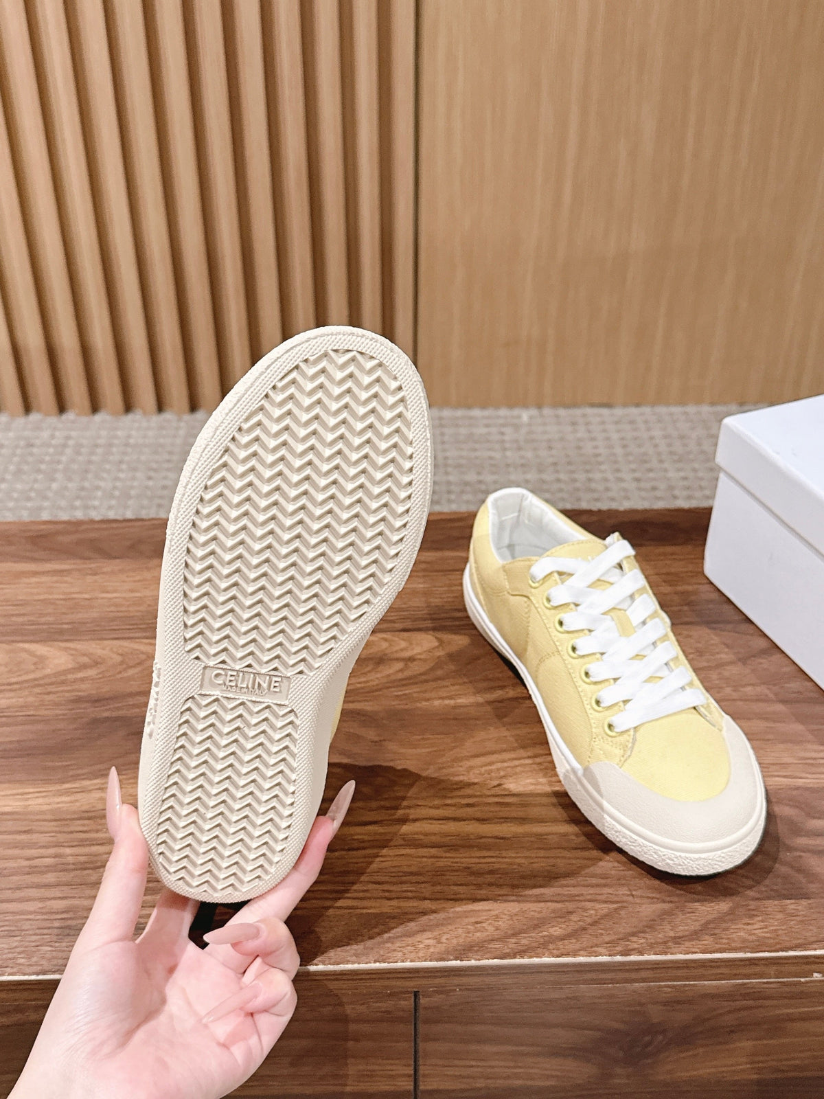 Celine 2026 Alan Triomphe Sneaker Canvas 872260