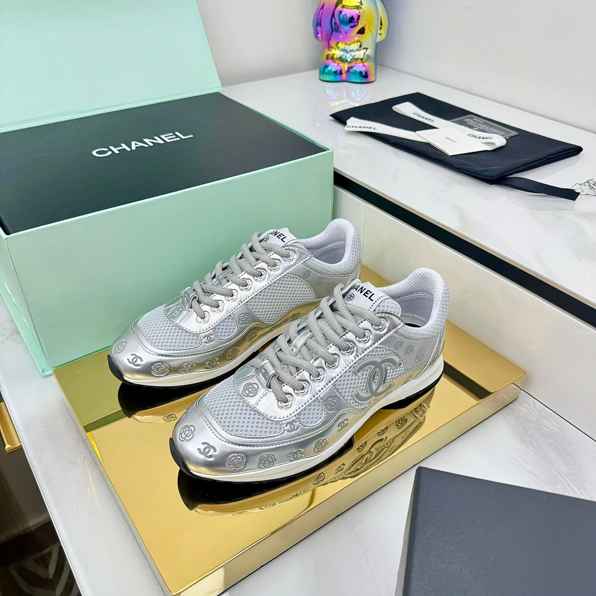 CC 25 Sneaker Sliver Cowhide 331212