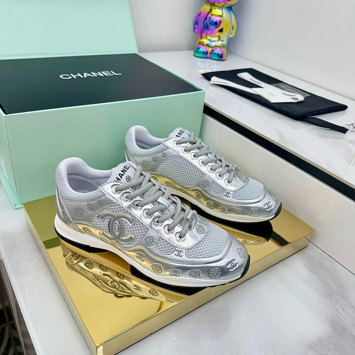 CC 25 Sneaker Sliver Cowhide 331212