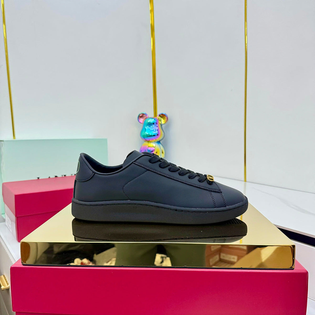 VT 25 Royco Sneaker Navy Blue Cowhide 331394