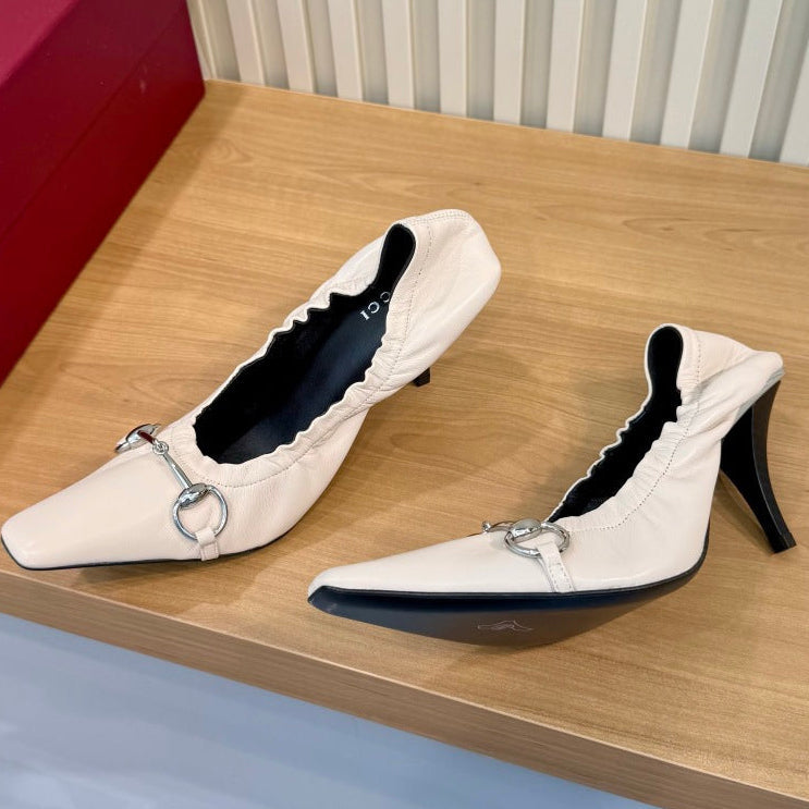Gucci 2026 Vittoria Pumps 75mm Nappa Leather 987689