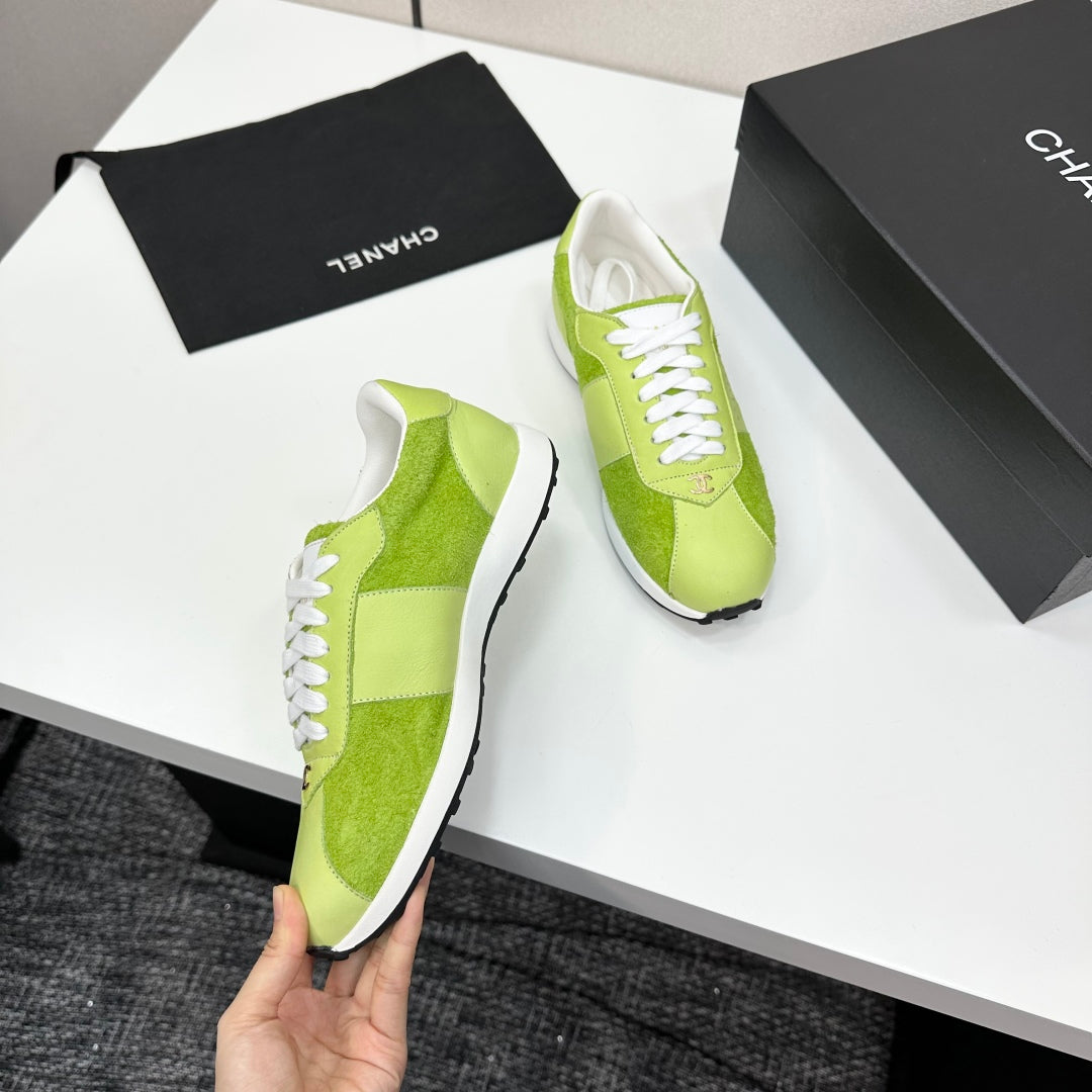 CC 25 Sneaker Green Suede Cowhide 331757