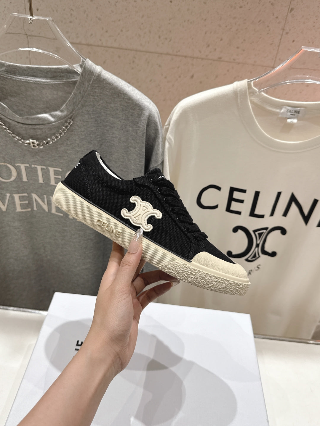 CELINE 25C Sneaker Black Canvas 236760