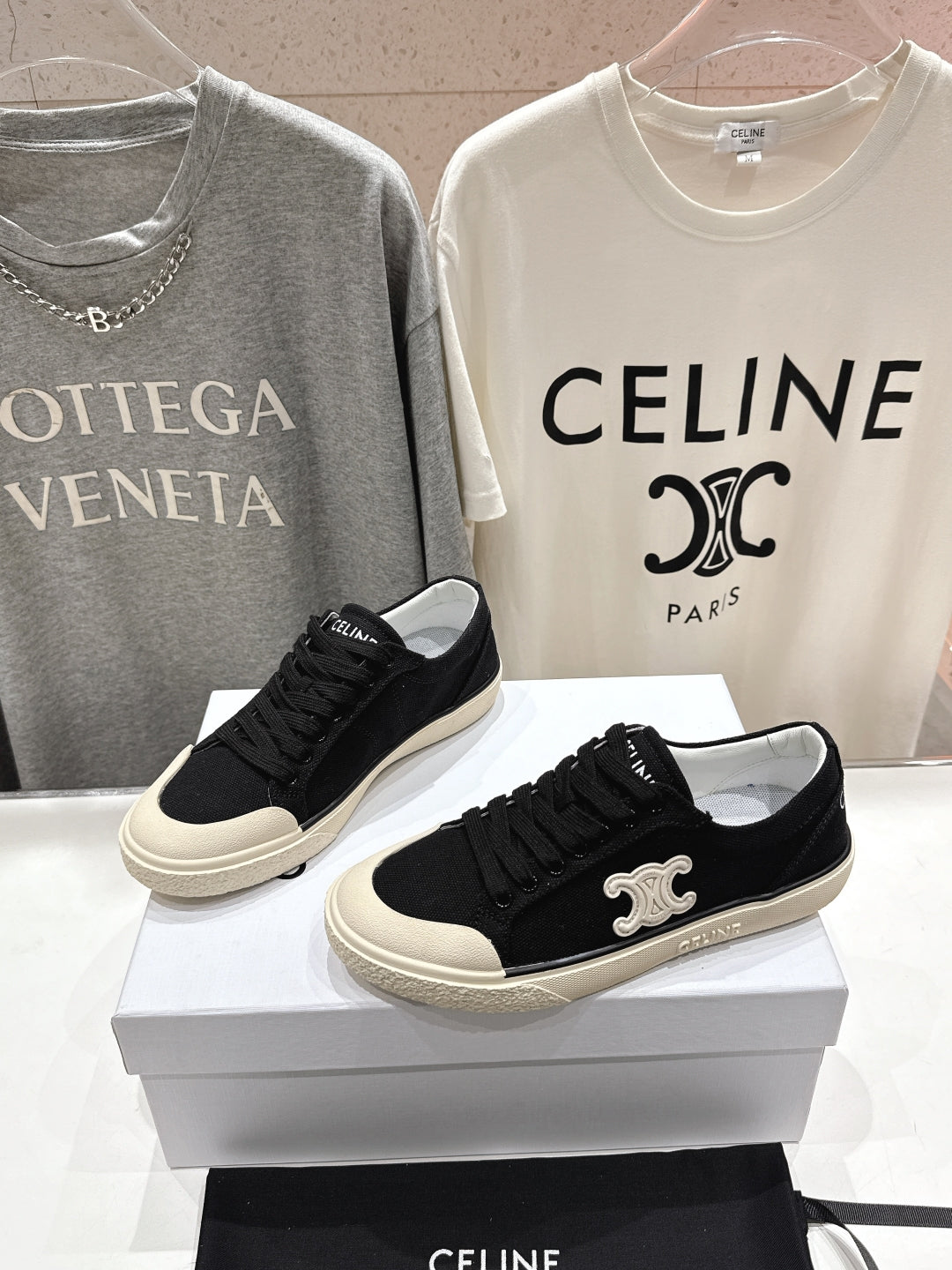 CELINE 25C Sneaker Black Canvas 236760