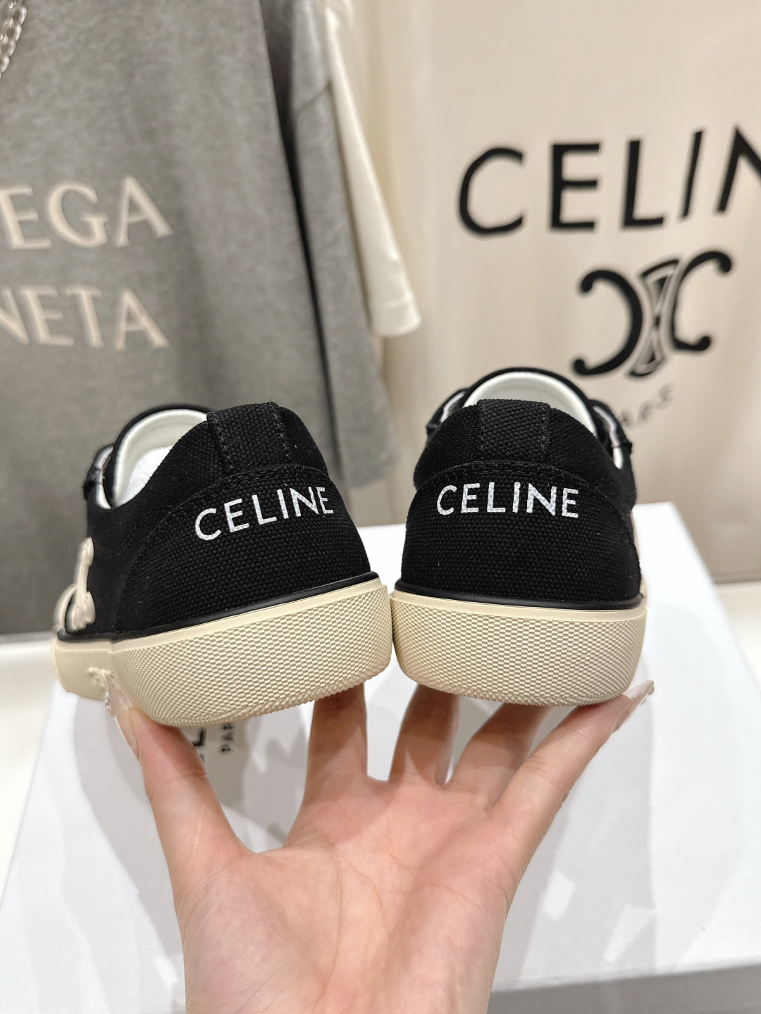 CELINE 25C Sneaker Black Canvas 236760