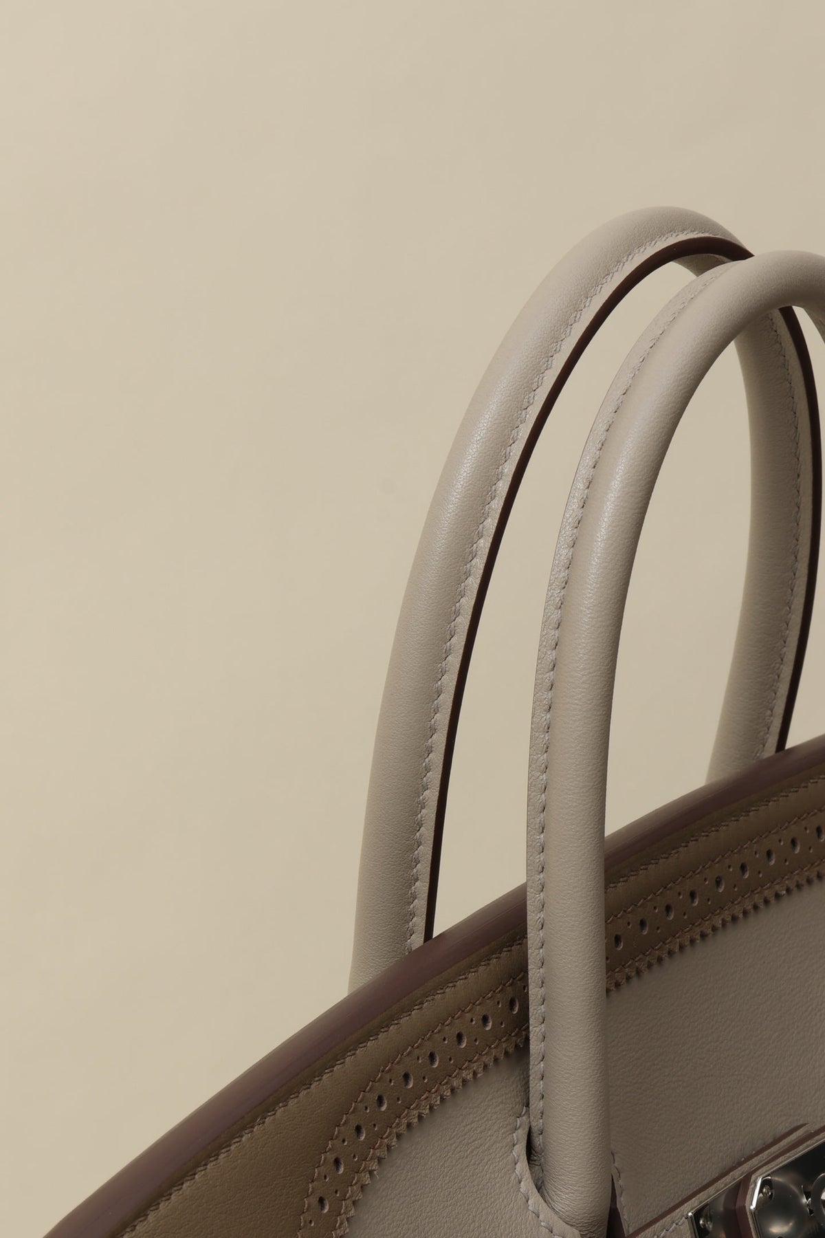 High-end Hermes 2026 Birkin Ghillies 35 Bag Swift Leather