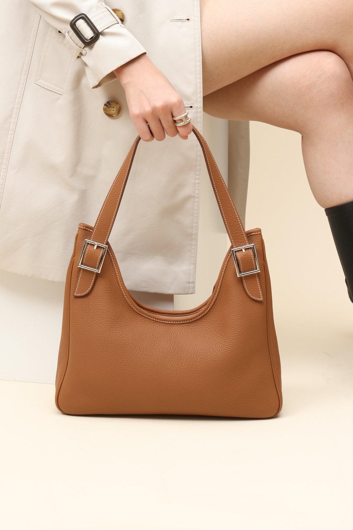 High-end Hermes 2026 Massai Cut 32 Bag Togo Leather