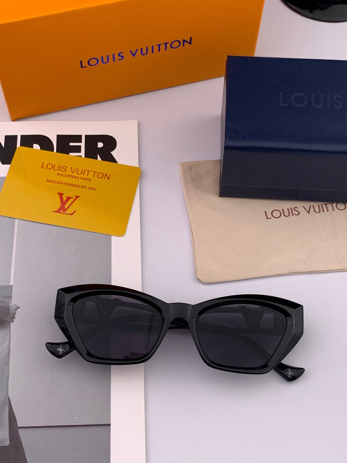 CAT EYE SUNGLASSES L0231 IN ACETATE