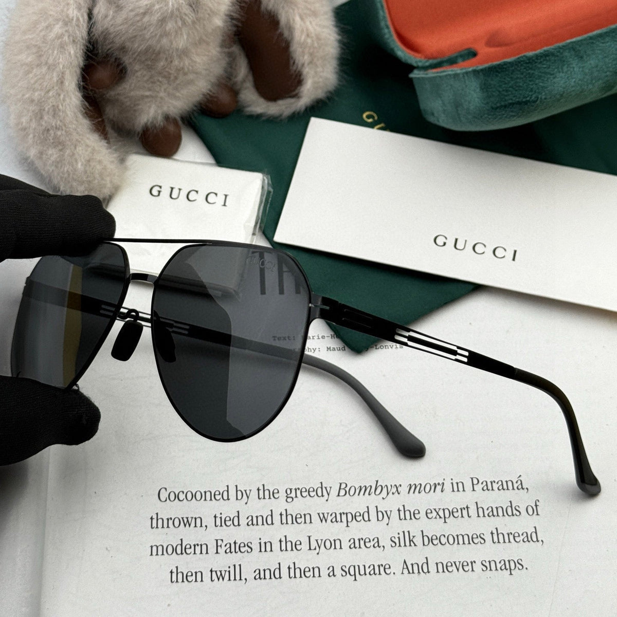 AVIATOR FRAME SUNGLASSES G5882 IN METAL