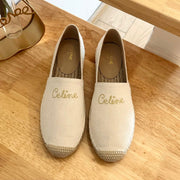 Celine 2026 Taillat Flat Loafers Canvas 807217