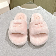 Celine 2026 Thick-Soled Sandals Furry 654868