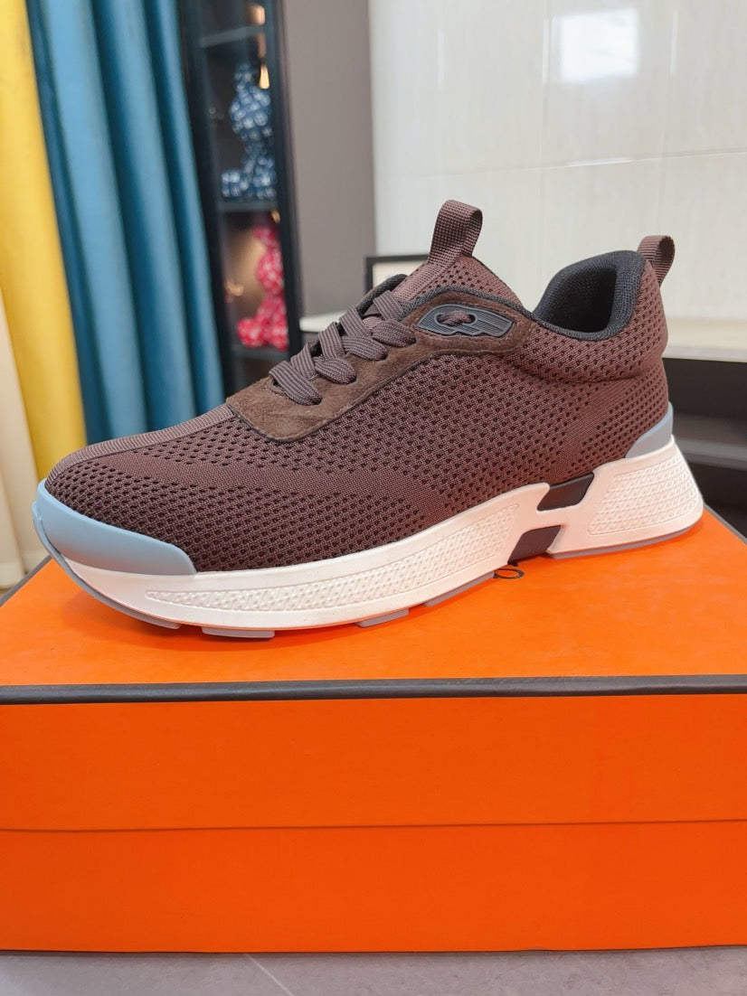 HM Men's Sneaker Mesh Cowhide 526788