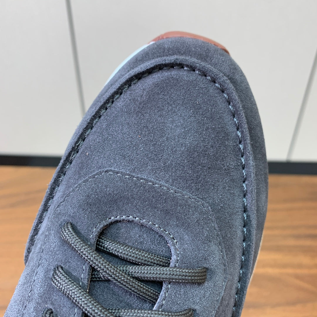 LP Week-End Walk Sneaker In Grey Suede 984398