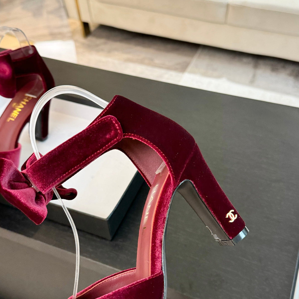 CC Mary Janes Red Velvet