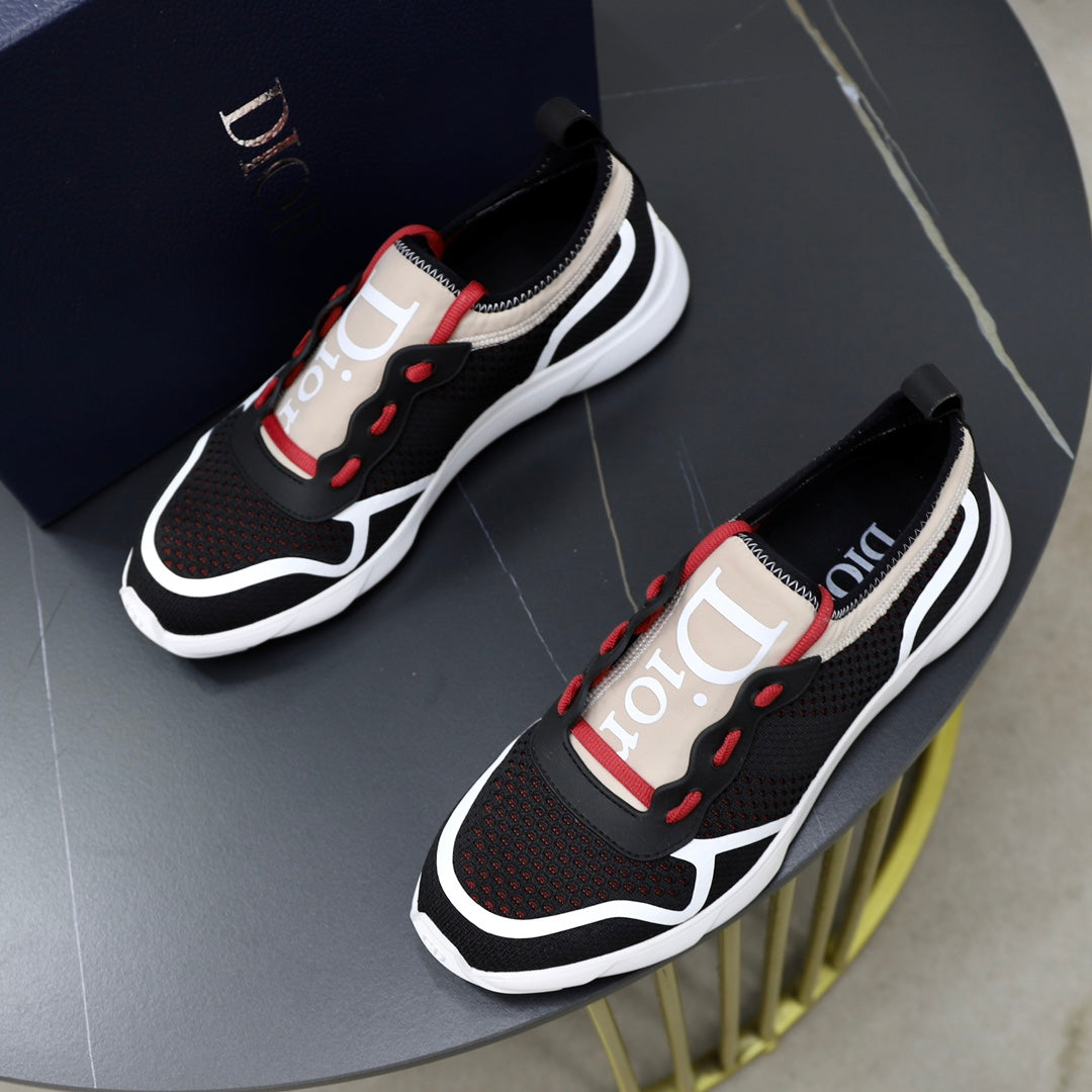 CD B21 Sneaker Black Mix Red Knitted 643602