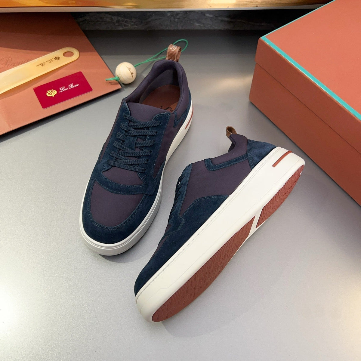 LP NEWPORT WALK SNEAKERS GRAPE SUEDE